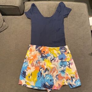Bebe shorts and top
